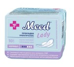 Прокладки урологические для женщин, Meed (Мид) 10 шт арт. УП-20 Леди нормал