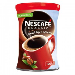 Кофе, Nescafe (Нескафе) 100 г №1 Классик Новинка жестяная банка