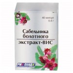 Сабельника болотного экстракт-ВИС, капс. 0.4 г №40